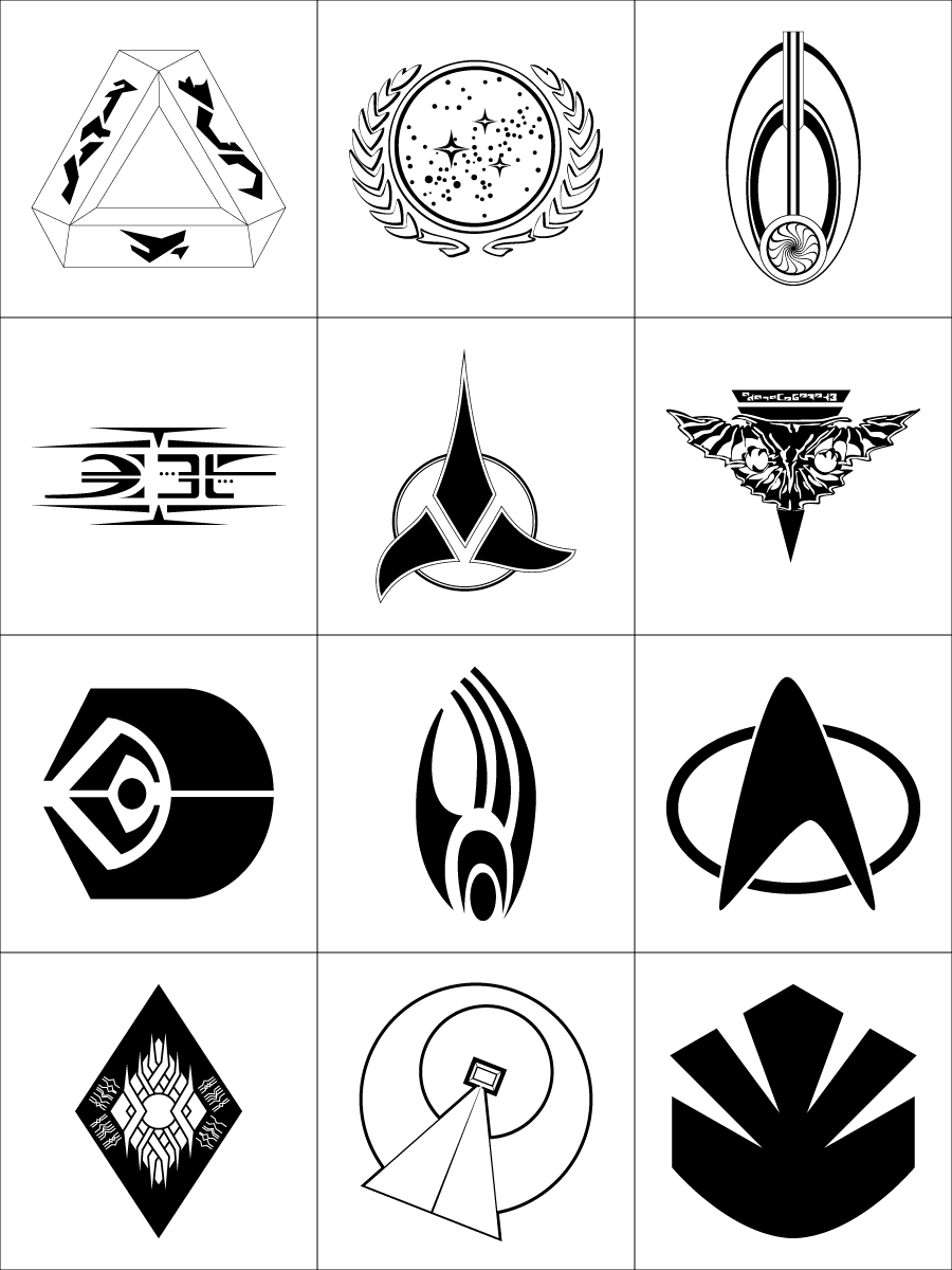 star trek alien symbols
