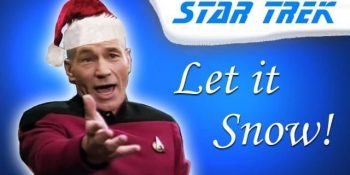 Captain Jean-Luc Picard Sings “Let It Snow”